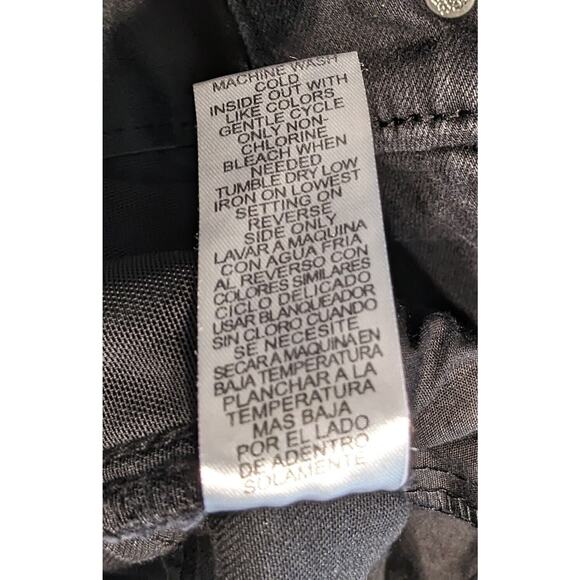 NEW Democracy Ab Technology Skinny Jeans Plus Size 16W Washed Out Black Ankle - Picture 5 of 10